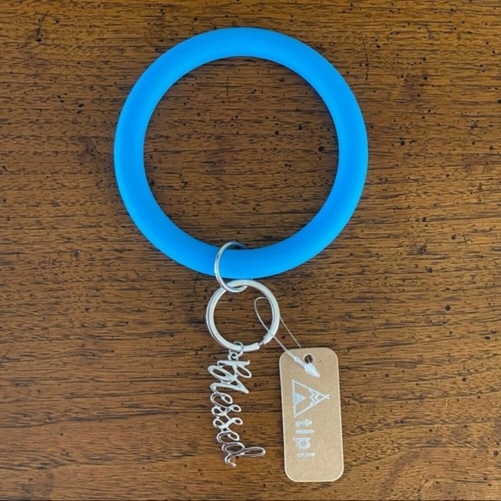 🔥Bundle & Save TIPI Soft Silicone Wrist Keychain Circle Bracelet Bangle Round